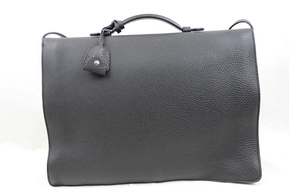 Gucci Shoulder Suit Business Leather Bag Black